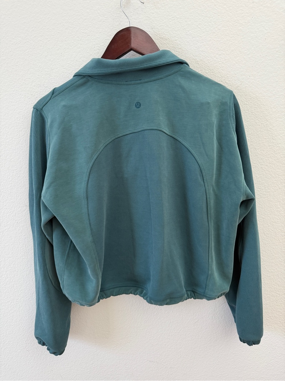 Lululemon Brushed Softstreme Ribbed Half Zip size 8 - Picture 6 of 9